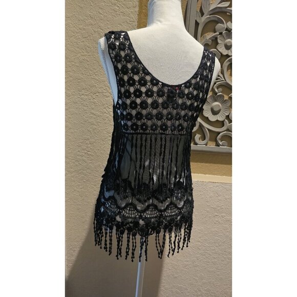 Vintage 90's Y2K Say What? Festival Grunge S Whimsigoth Vamp Witchy - Picture 2 of 6